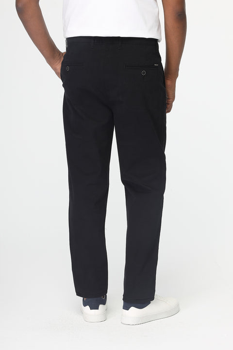 Regular Fit Chino Black