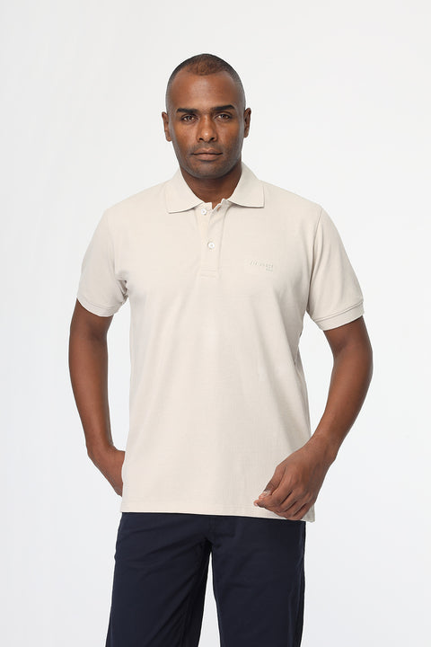 Polo Shirt Regular Fit Beige
