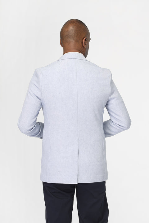 Slim Fit Blazer Light Blue