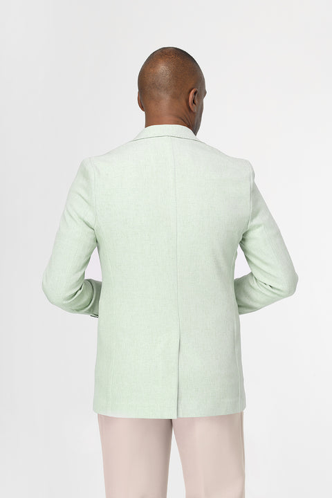 Slim Fit Blazer Light Green