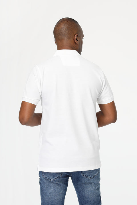 Polo Shirt Regular Fit White