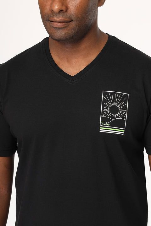 Regular Fit T-Shirt Black