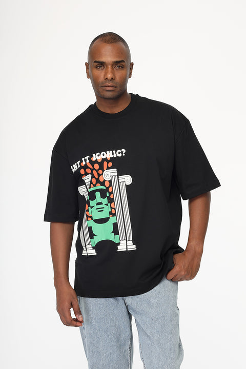 Over Size T-Shirt Black
