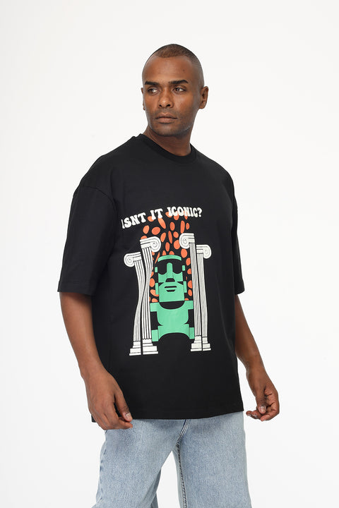 Over Size T-Shirt Black