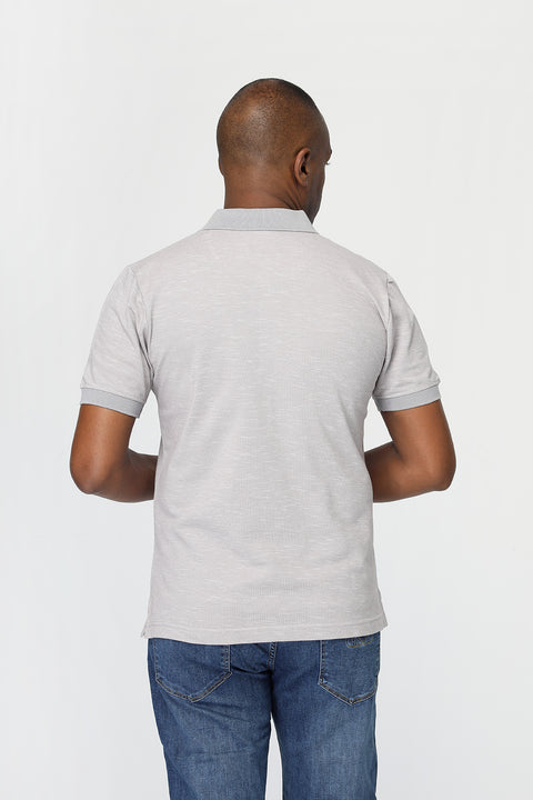 Polo Shirt Regular Fit Gray
