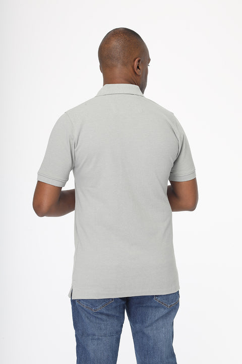 Polo Shirt Regular Fit Gray