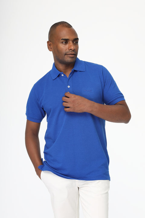 Polo Shirt Regular Fit Blue