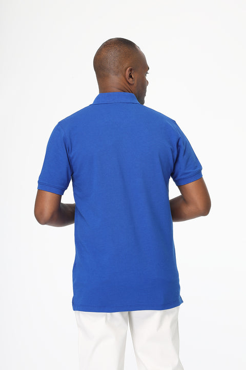 Polo Shirt Regular Fit Blue