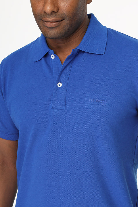 Polo Shirt Regular Fit Blue