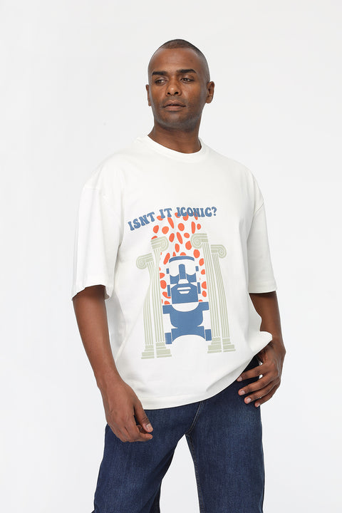Over Size T-Shirt White