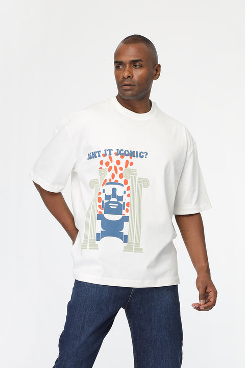 Over Size T-Shirt White
