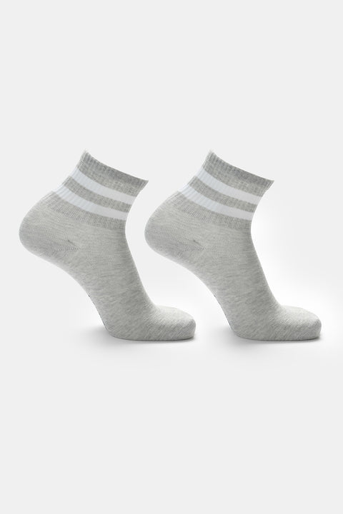 Striped Socks Gray