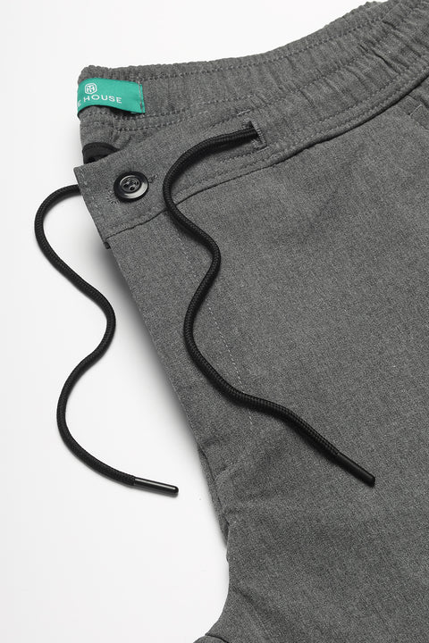 Slim Fit Classic Pants Gray