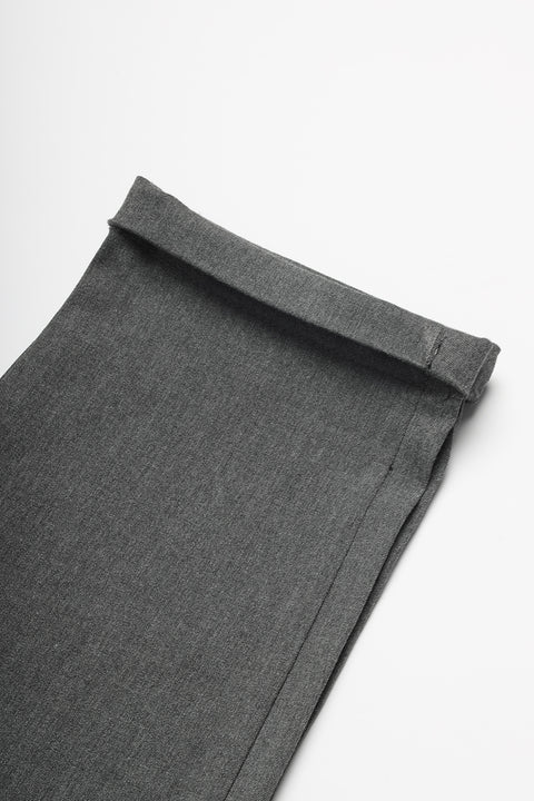 Slim Fit Classic Pants Gray