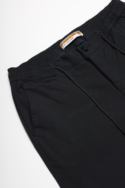 Slim Fit Classic Pants Dark Blue