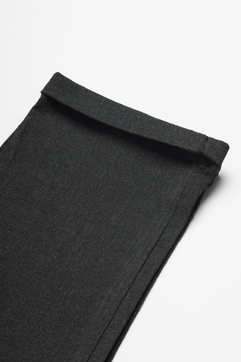 Slim Fit Classic Pants Dark Gray
