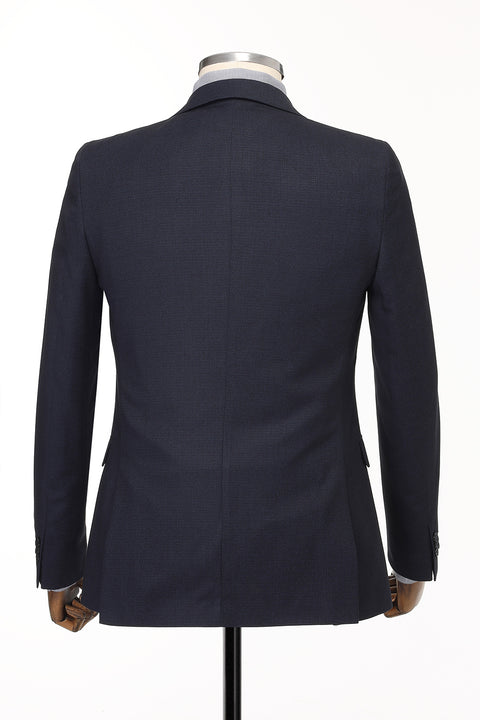 Slim Fit Suit Dark Blue