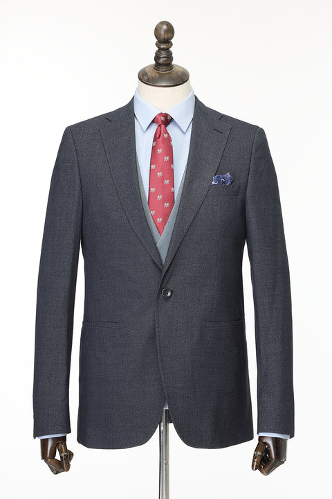 Slim Fit Suit Blue