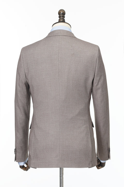 Slim Fit Suit Brown