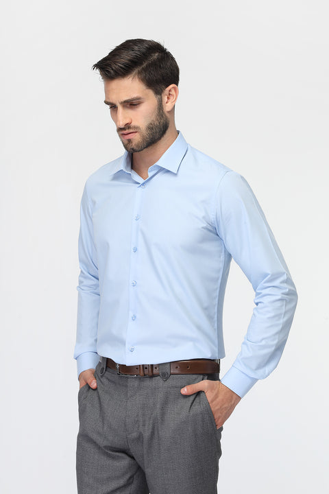 Classic Shirt Slim fit Light Blue