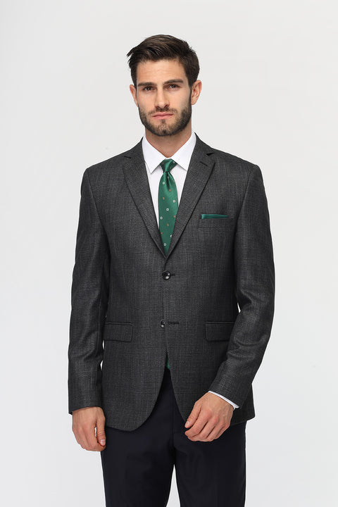 Regular Fit Blazer Dark Blue
