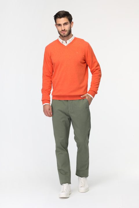 Regular Fit Chino Green