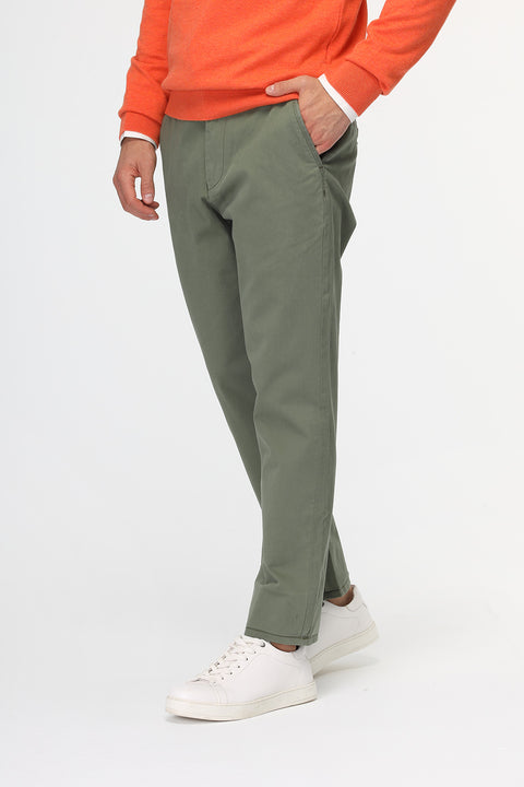 Regular Fit Chino Green