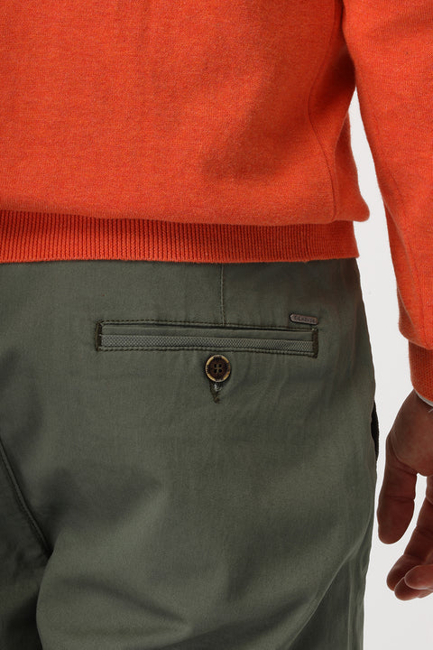 Regular Fit Chino Green