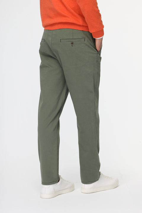 Regular Fit Chino Green