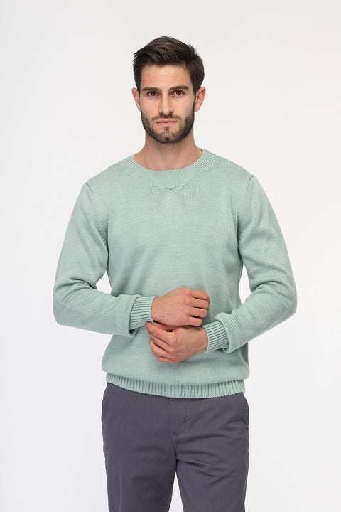 Regular Fit Pullover Green
