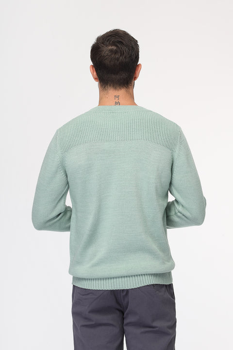 Regular Fit Pullover Green