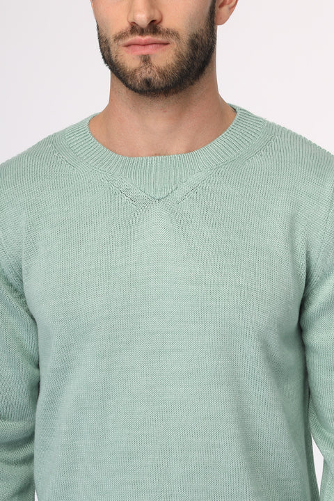 Regular Fit Pullover Green