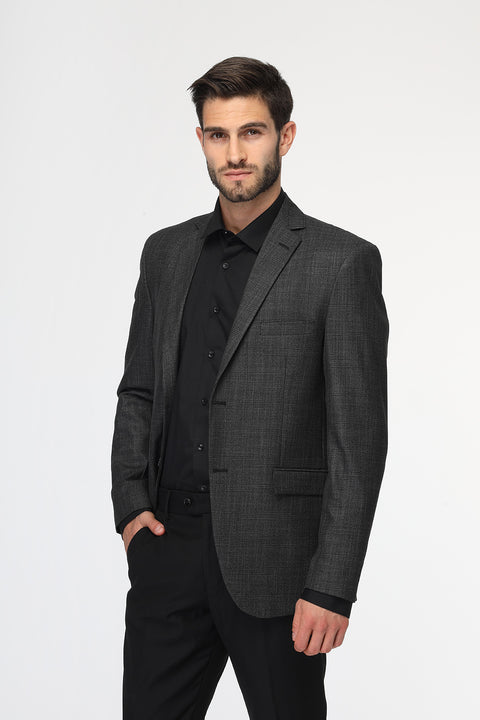 Regular Fit Blazer Gray
