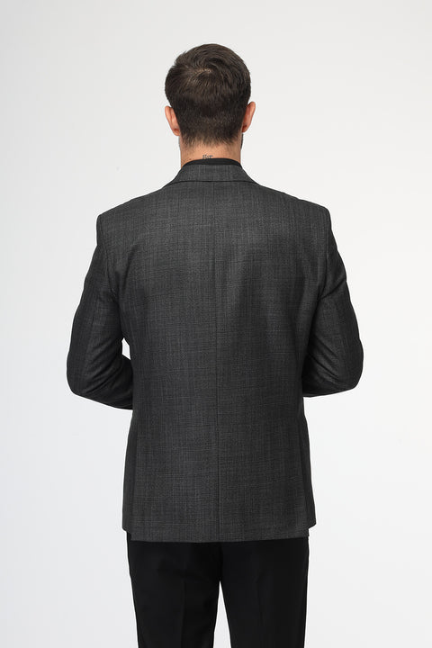 Regular Fit Blazer Gray
