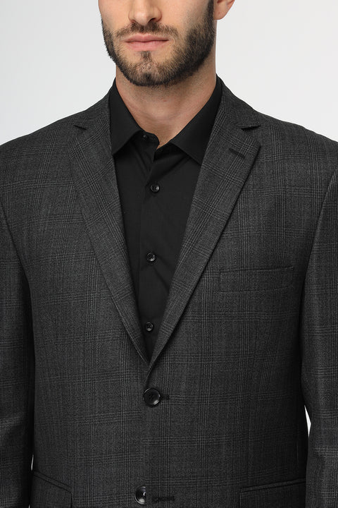 Regular Fit Blazer Gray