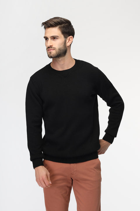 Regular Fit Pullover Black