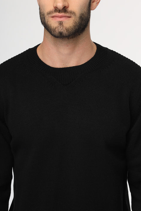 Regular Fit Pullover Black