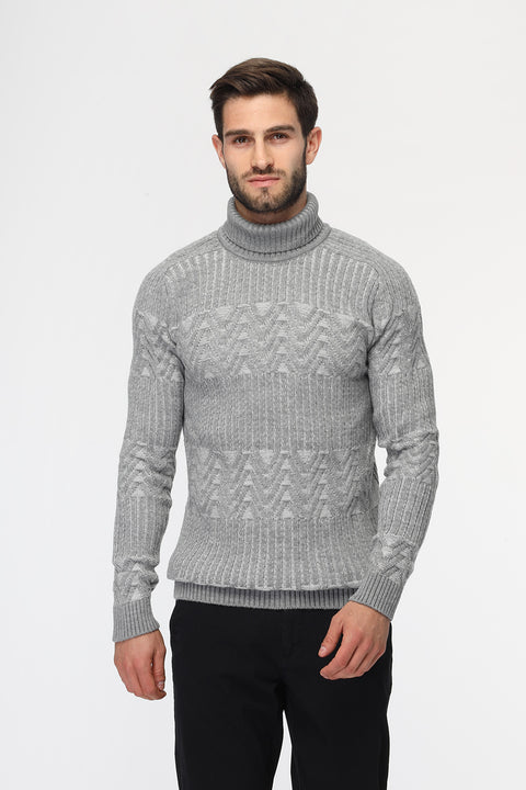 Regular Fit Pullover Light Gray