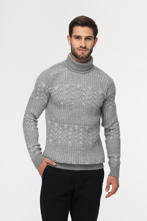 Regular Fit Pullover Light Gray