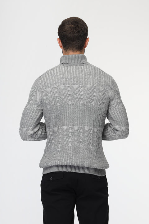 Regular Fit Pullover Light Gray