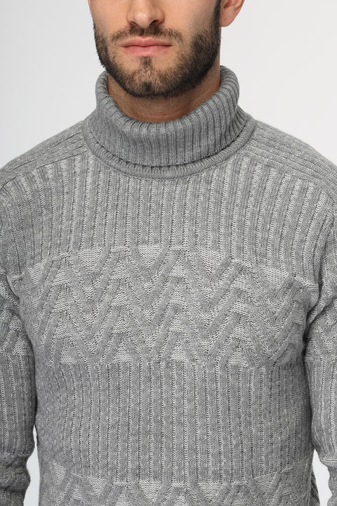 Regular Fit Pullover Light Gray