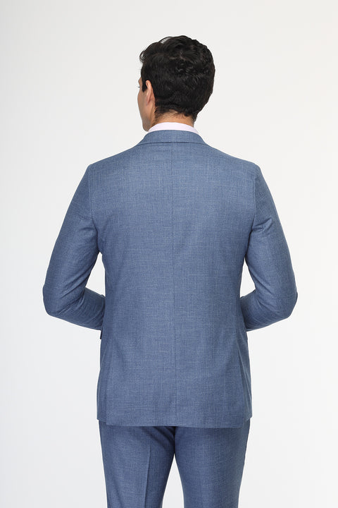 Slim Fit Suit Blue