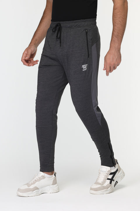 Regular Fit Sports Pants Gray