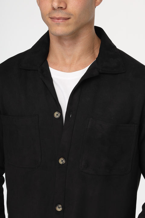 New Fit Over Shirt Black