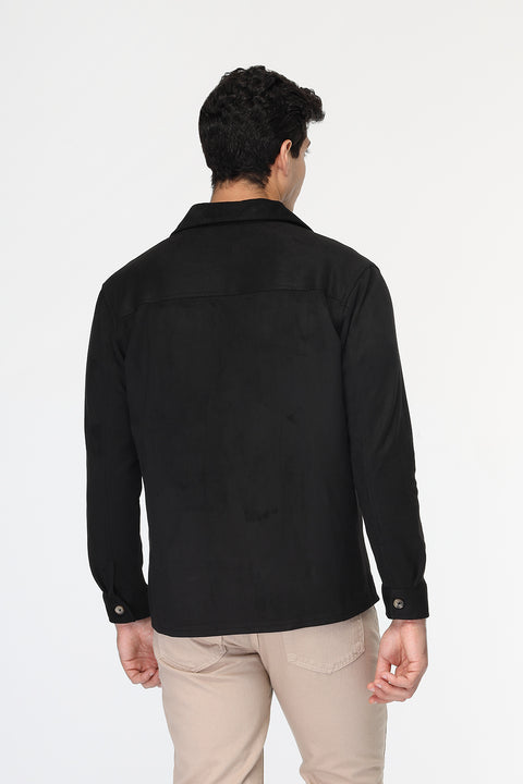 New Fit Over Shirt Black