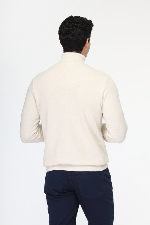 Regular Fit Pullover Beige