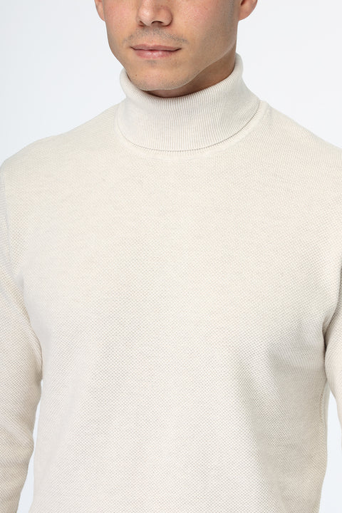 Regular Fit Pullover Beige