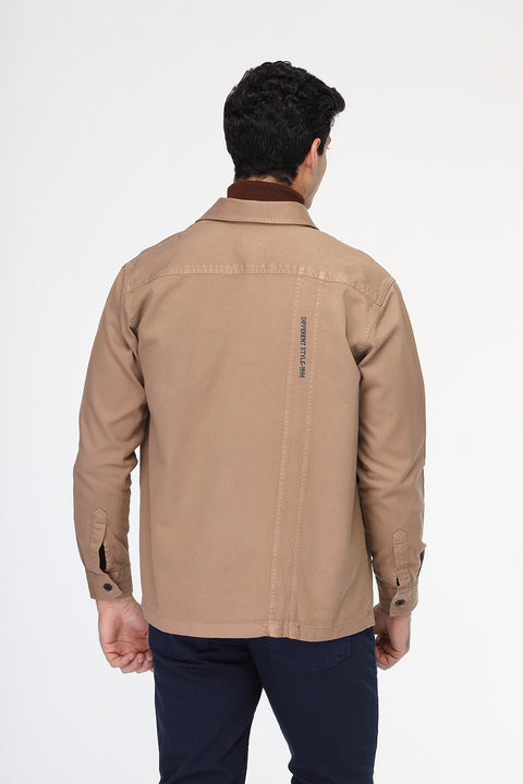 Over Size Over Shirt Beige