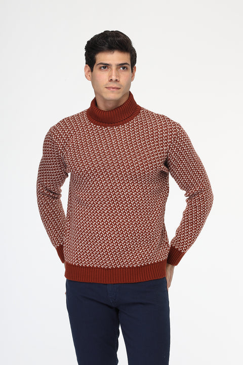 Regular Fit Pullover Orange