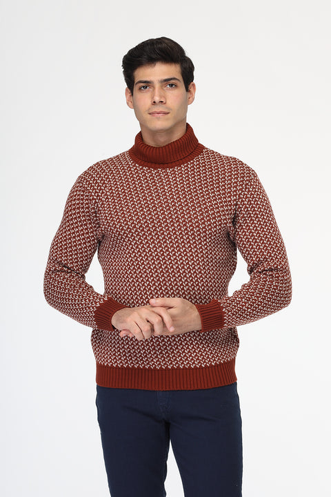 Regular Fit Pullover Orange